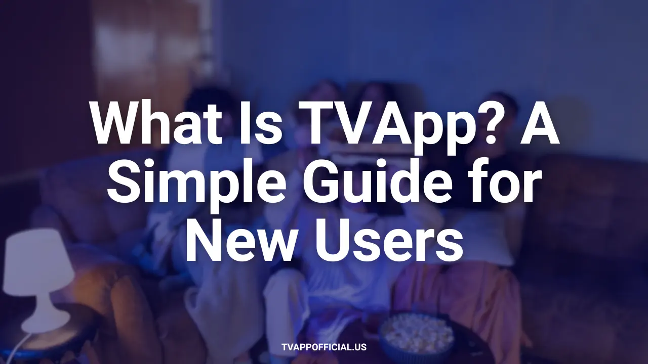 What Is TVApp A Simple Guide for New Users